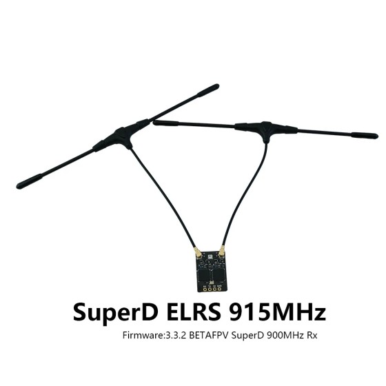 PFLY Cyclone ExpressLRS 915Mhz SuperD DUAL RX  Receiver for RC FPV Racing Freestyle Drones DIY Parts